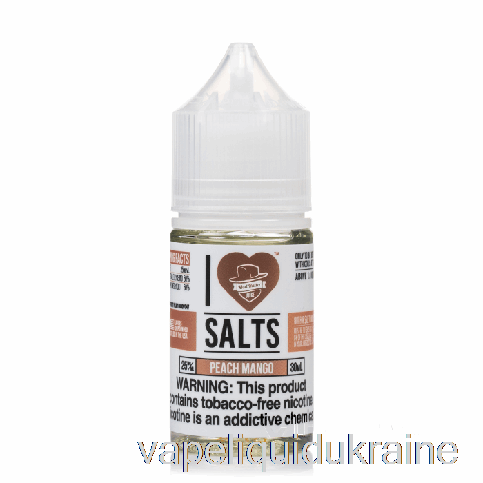 Vape Ukraine Peach Mango - I Love Salts - 30mL 25mg